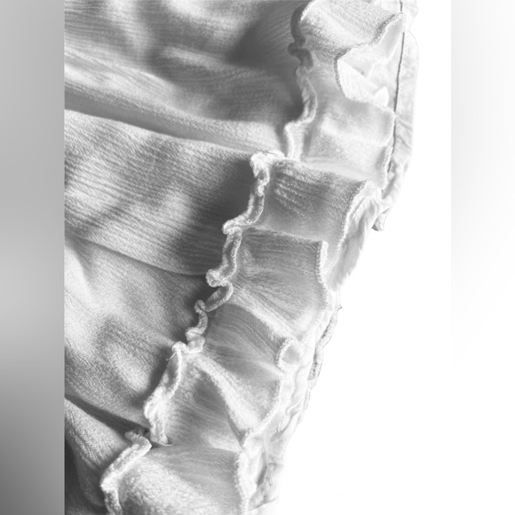 Garage Ruffle Skirt Summer White Size L - Picture 3 of 6